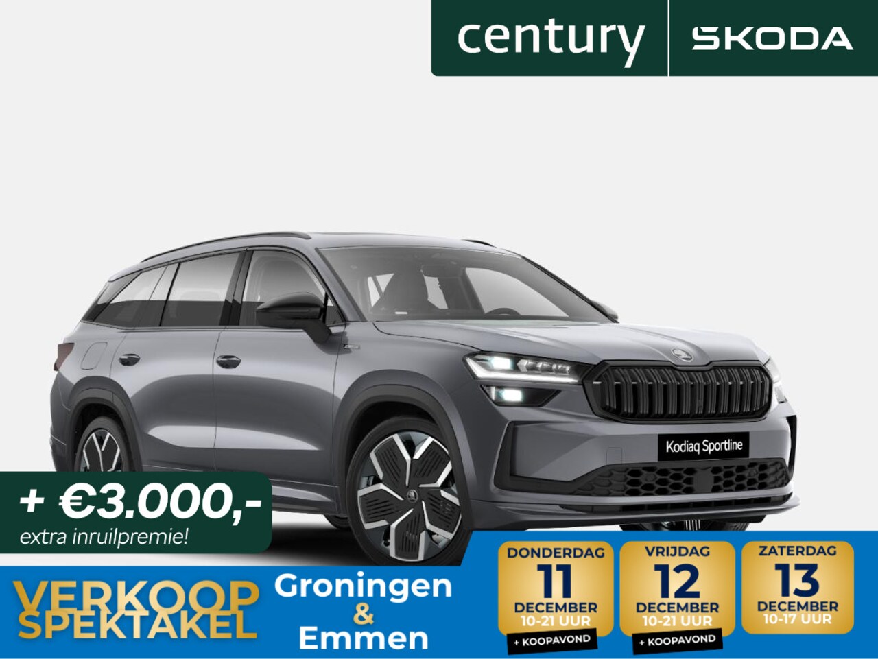 Skoda Kodiaq - Sportline Business 1.5 TSI PHEV 150 kW / 204 PK SU - AutoWereld.nl