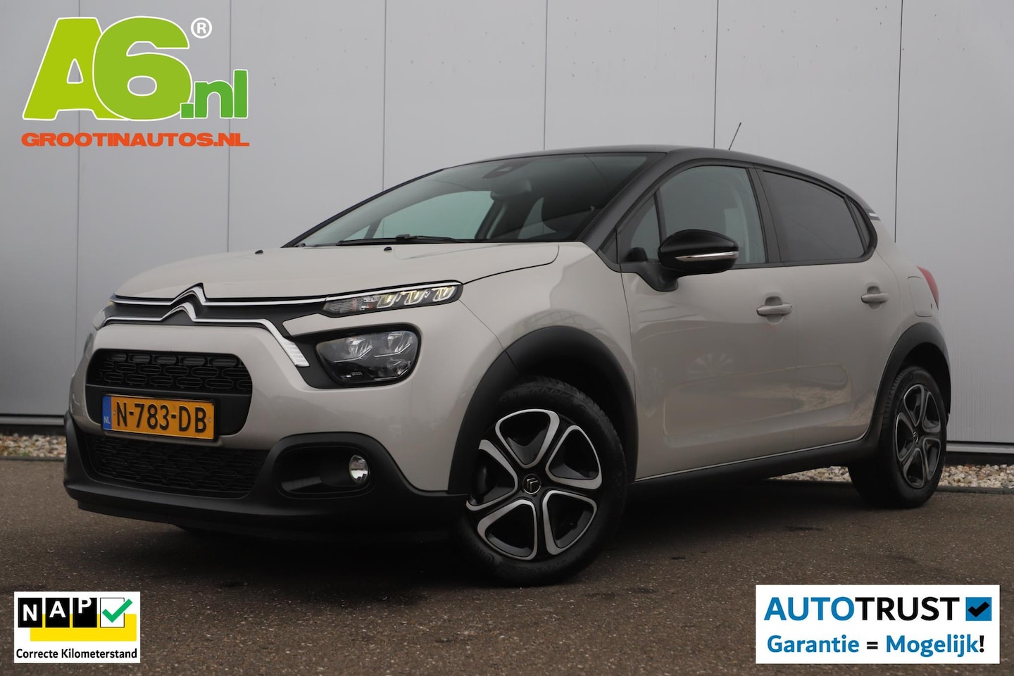 Citroën C3 - 1.2 PureTech Feel Navigatie Carplay Android Climate Cruise Control Rijstrooksensor Parkeer - AutoWereld.nl