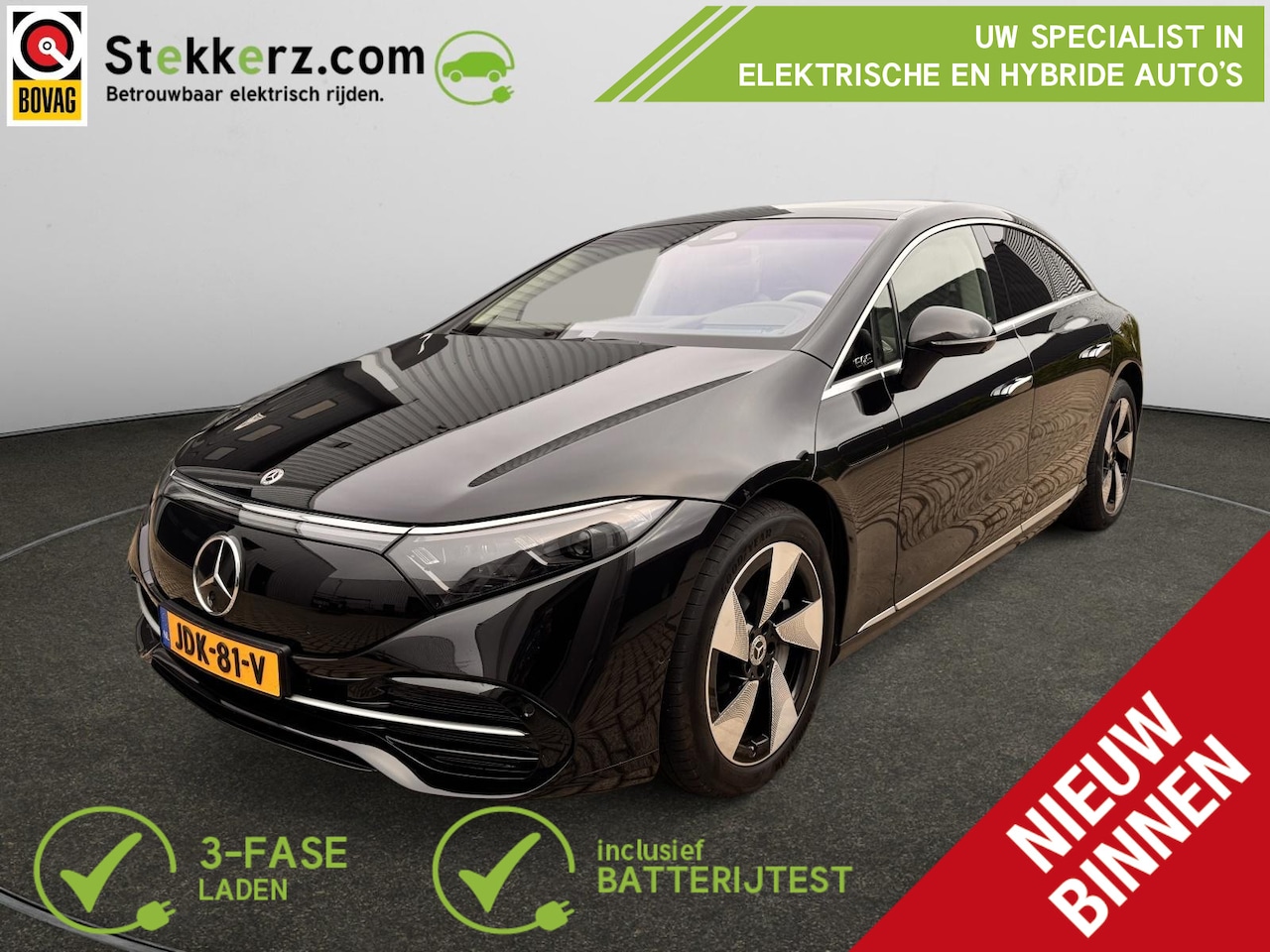 Mercedes-Benz EQS - 580 4MATIC Luxury Line 108 kWh Aviloo accutest | 4 wheel besturing | Pano dak | Burmeister - AutoWereld.nl