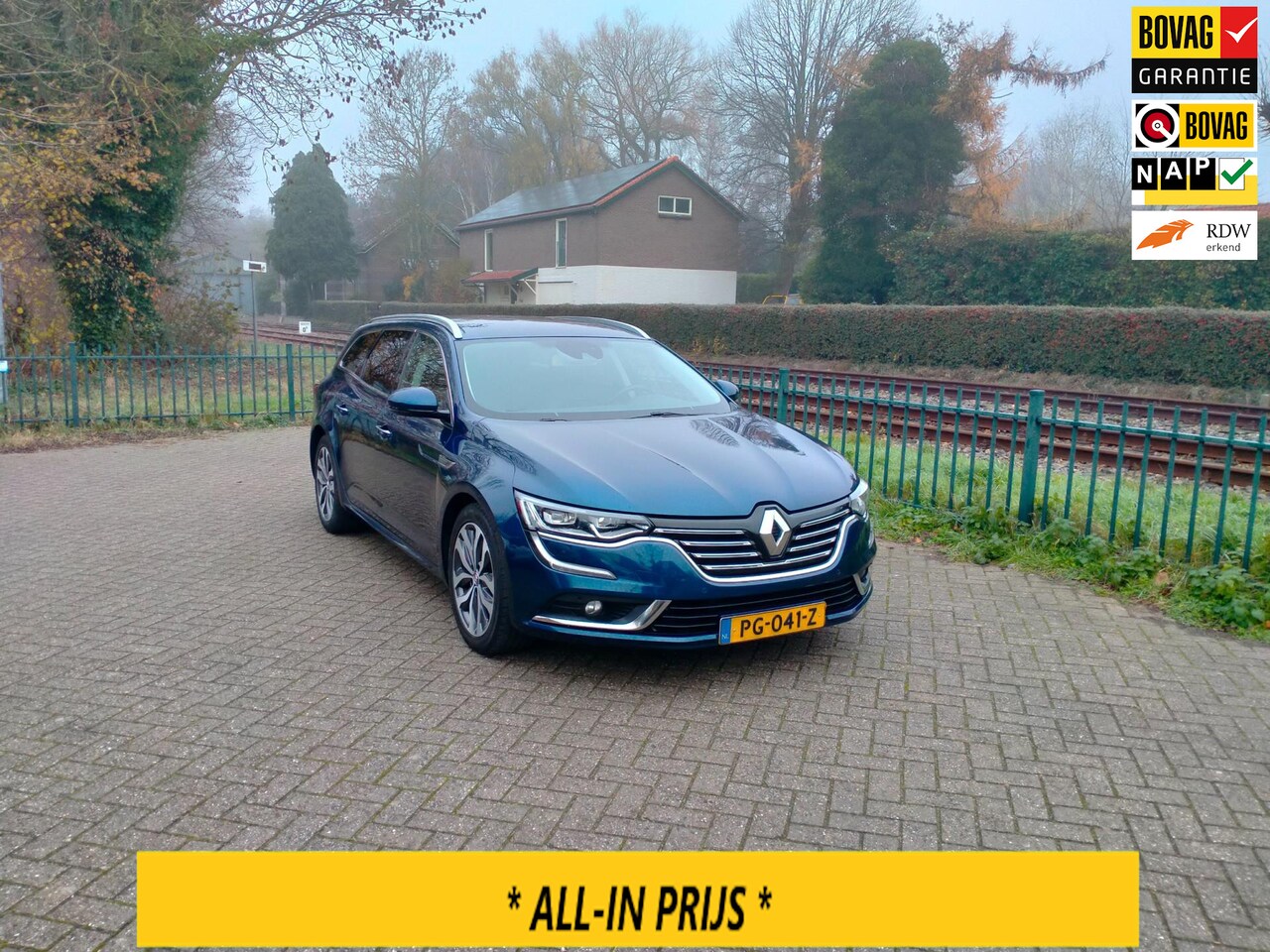 Renault Talisman Estate - 1.6 TCe Intens AUTOMAAT trekhaak 1850kg trekgew. ALLINPRIJS - AutoWereld.nl