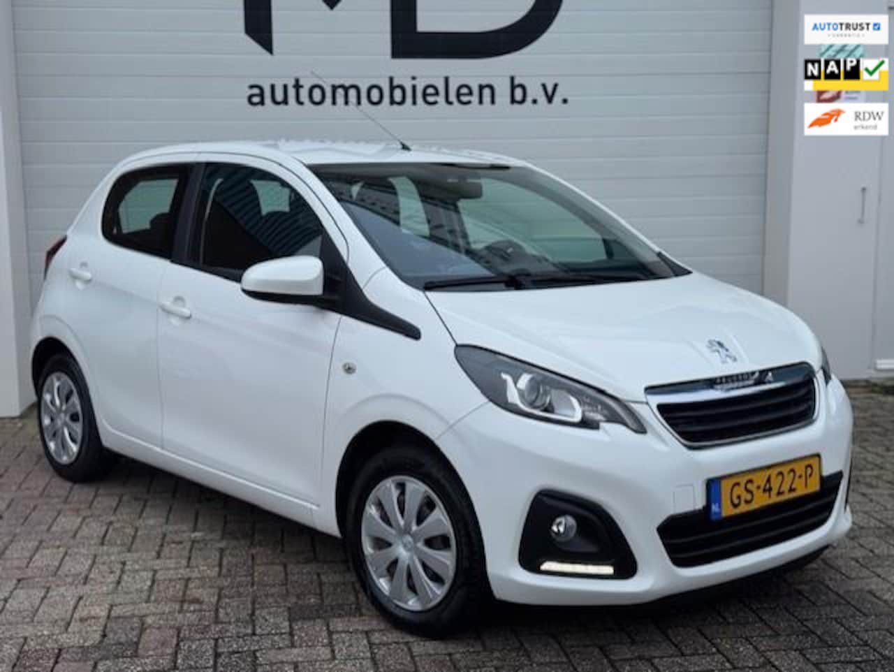Peugeot 108 - 1.0 e-VTi Active - Carplay - LED - Airco - NAP - AutoWereld.nl