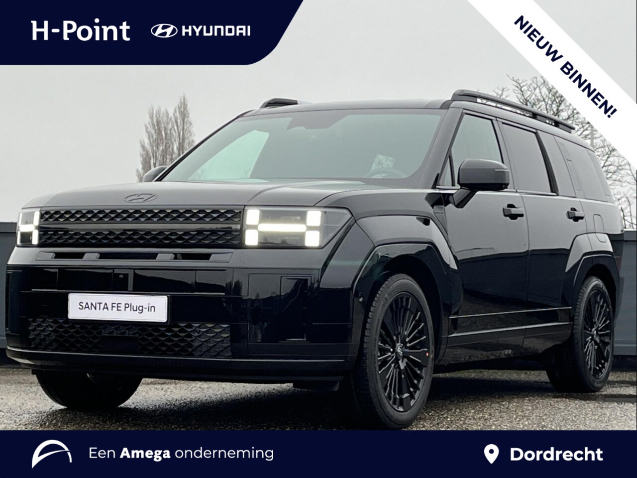 Hyundai Santa Fe - 1.6 T-GDI PHEV Black Line 4WD 6p. | €5725 KORTING | - AutoWereld.nl