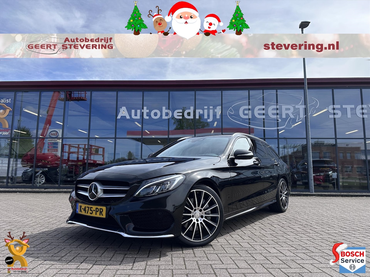Mercedes-Benz C-klasse Estate - C400 333pk 4MATIC / AMG Line / Luchtvering / Head-up - AutoWereld.nl