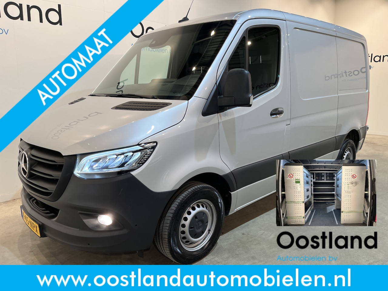 Mercedes-Benz Sprinter - 314 CDI L1H1 Automaat / Servicebus / Bott Inrichting / Euro 6 / Airco / CarPlay / Cruise C - AutoWereld.nl