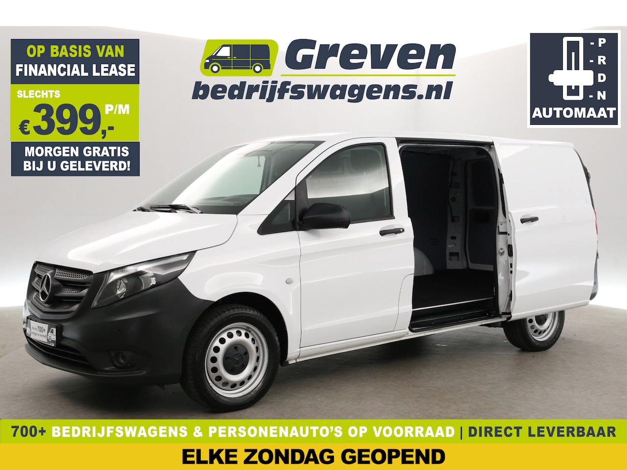 Mercedes-Benz Vito - 114 CDI Lang | Automaat | Clima | Cruise | Camera | Carplay | Trekh. | 2xSchuifdeur - AutoWereld.nl