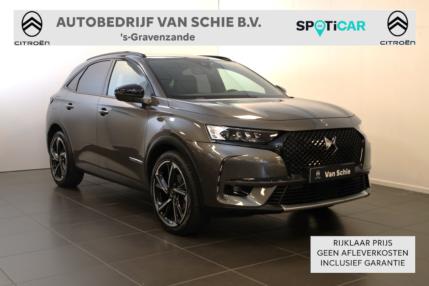 DS 7 Crossback - 180 Louvre Nappaleer | Panorama schuif/kanteldak | Stoelverwarming HiFi, Camera | Massages - AutoWereld.nl