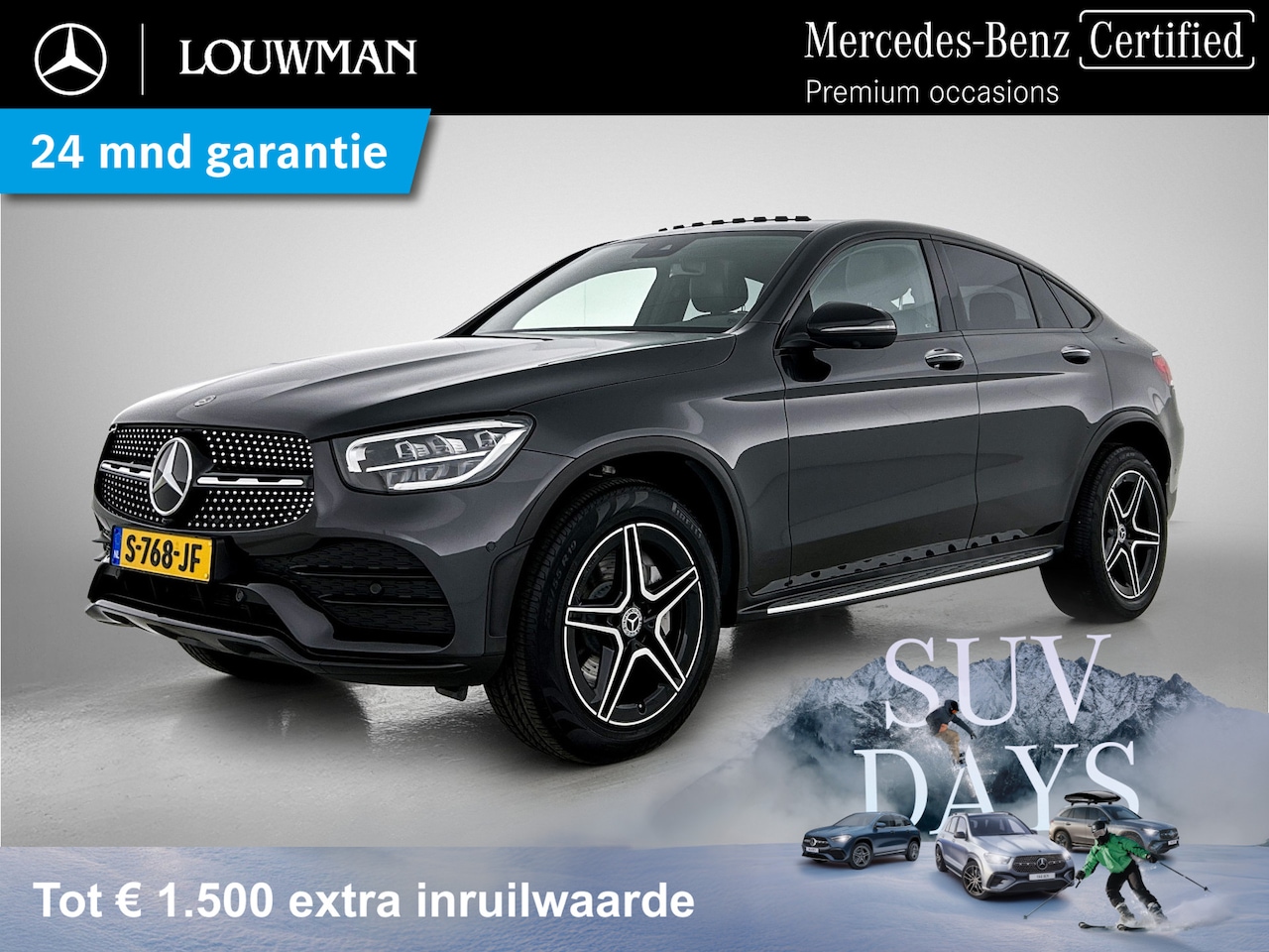 Mercedes-Benz GLC-klasse Coupé - 300 e 4MATIC Business Solution AMG | 360 Camera | Memory Seats | Sfeerverlichting | Treepl - AutoWereld.nl