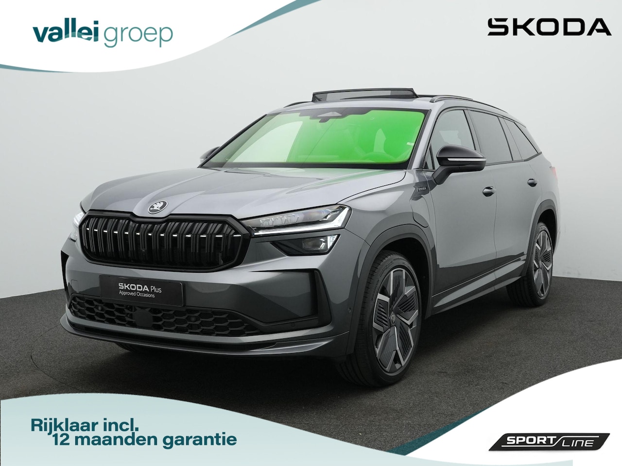 Skoda Kodiaq - 1.5 TSI iV 204 pk DSG Sportline | Panoramadak | Geheugenstoelen | Adaptief onderstel | Hea - AutoWereld.nl