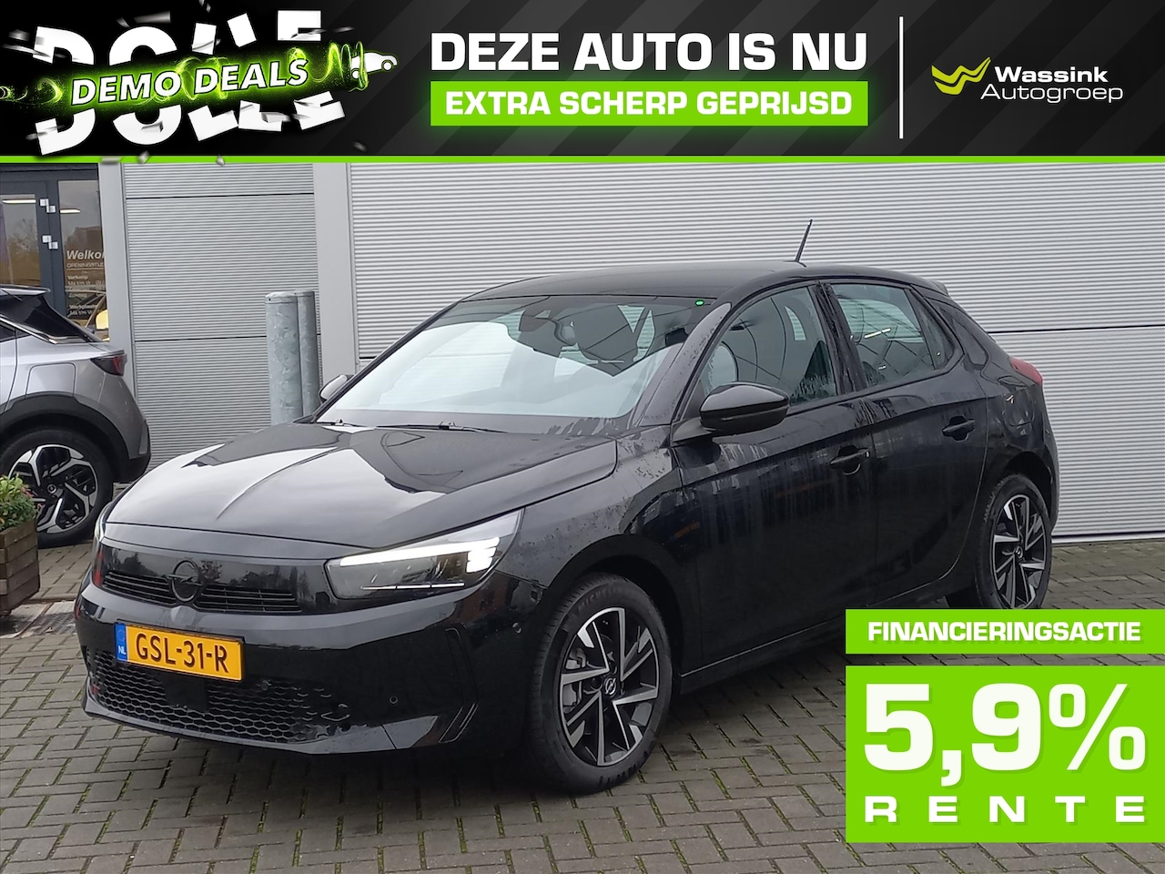 Opel Corsa - DEMO DEAL | 1.2T 100pk GS | Climate control | Navigatie by app | Lm velgen | Camera | Dode - AutoWereld.nl