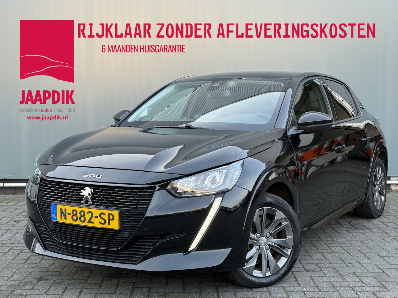 Peugeot e-208 - BWJ 2021 EV Allure 136 PK 50 kWh FULL LED | CARPLAY + ANDROID | CLIMA | CRUISE | LANE ASSI - AutoWereld.nl