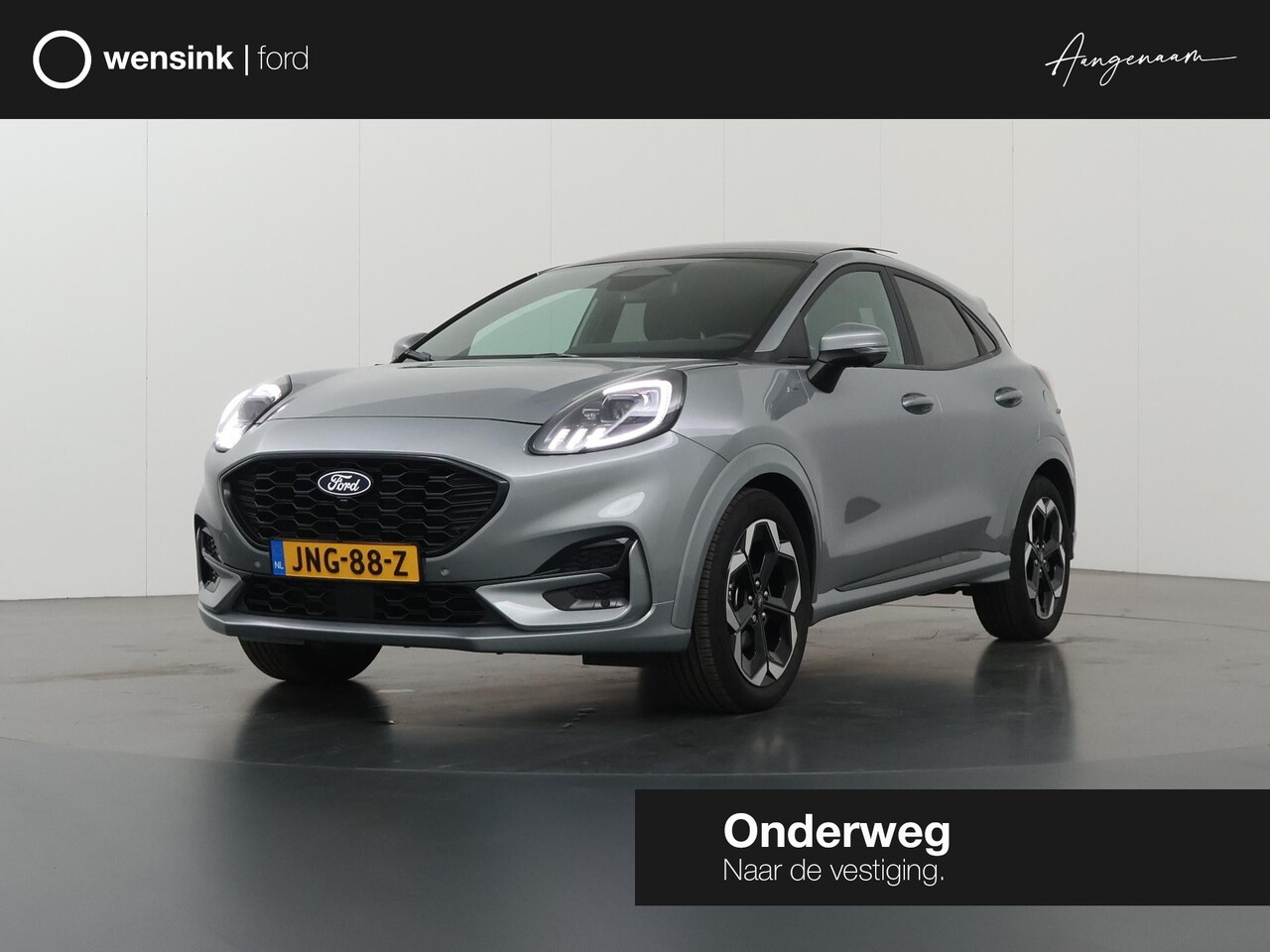 Ford Puma - 1.0 EcoBoost Hybrid ST-Line X | Trekhaak | Facelift | Panoramadak | Winterpack | Cruise Co - AutoWereld.nl
