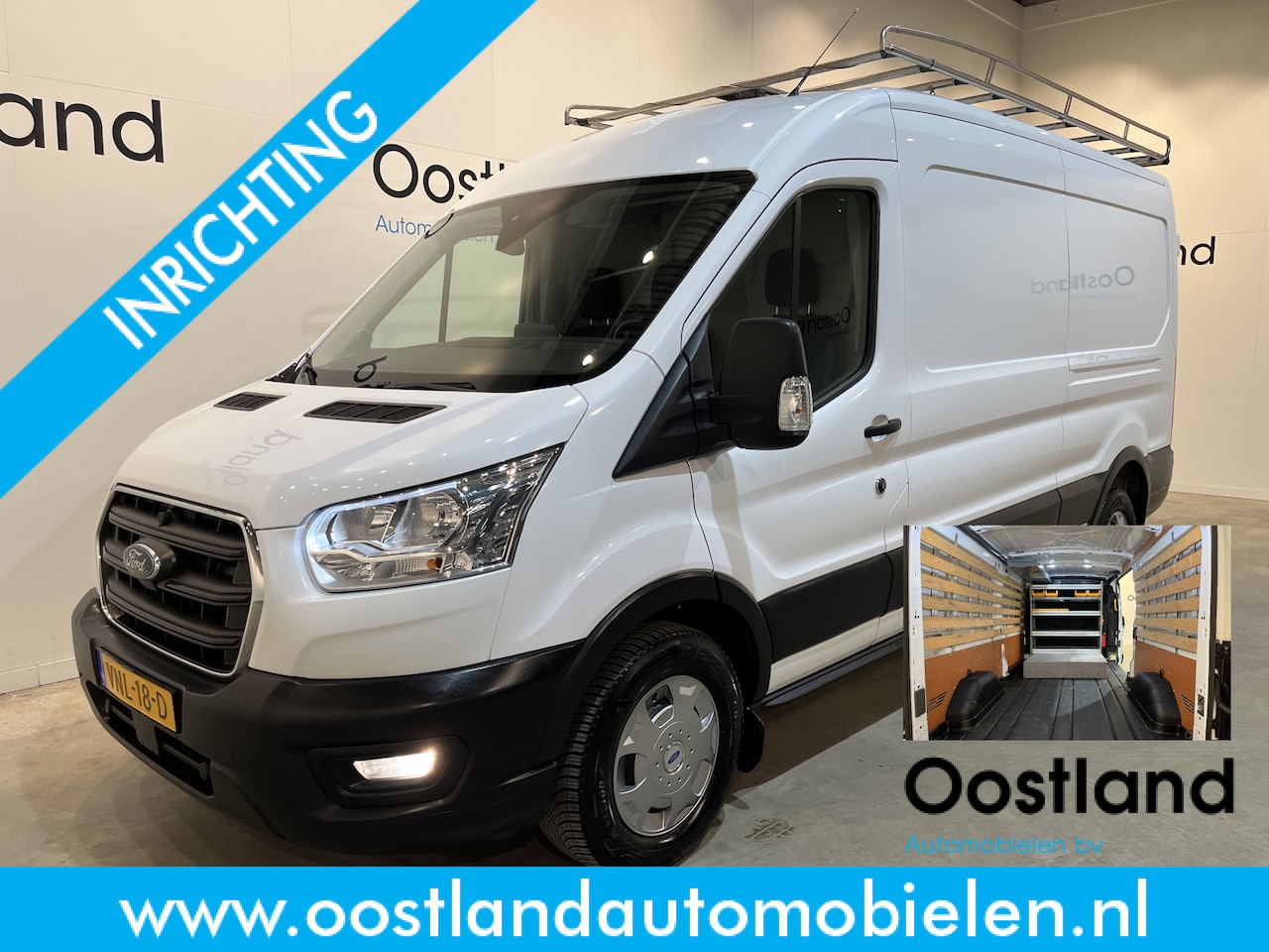 Ford Transit - 330 2.0 TDCI L3H2 130 PK Trend MHEV / Servicebus / Inrichting / Euro 6 / Airco / Camera / - AutoWereld.nl