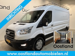 Ford Transit - 330 2.0 TDCI L3H2 130 PK Trend MHEV / Servicebus / Inrichting / Euro 6 / Airco / Camera /
