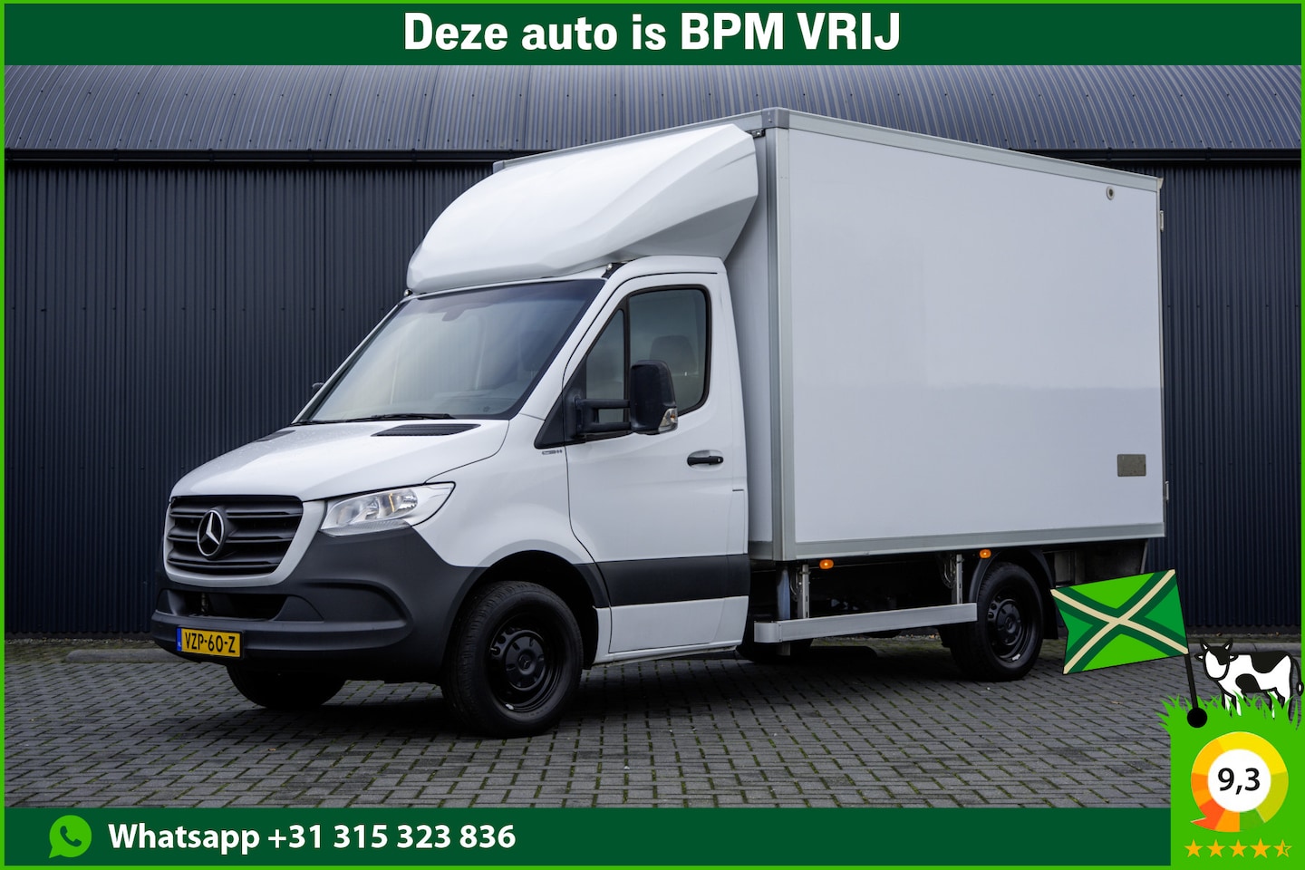 Mercedes-Benz Sprinter - 315 CDI | Koelwagen | Automaat | Zijdeur | 150PK | Climatronic - AutoWereld.nl