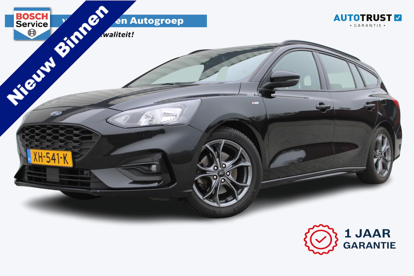 Ford Focus Wagon - 1.0 EcoBoost ST Line Business | Incl. 12 maanden garantie | Trekhaak | Stoel en stuurverwa - AutoWereld.nl