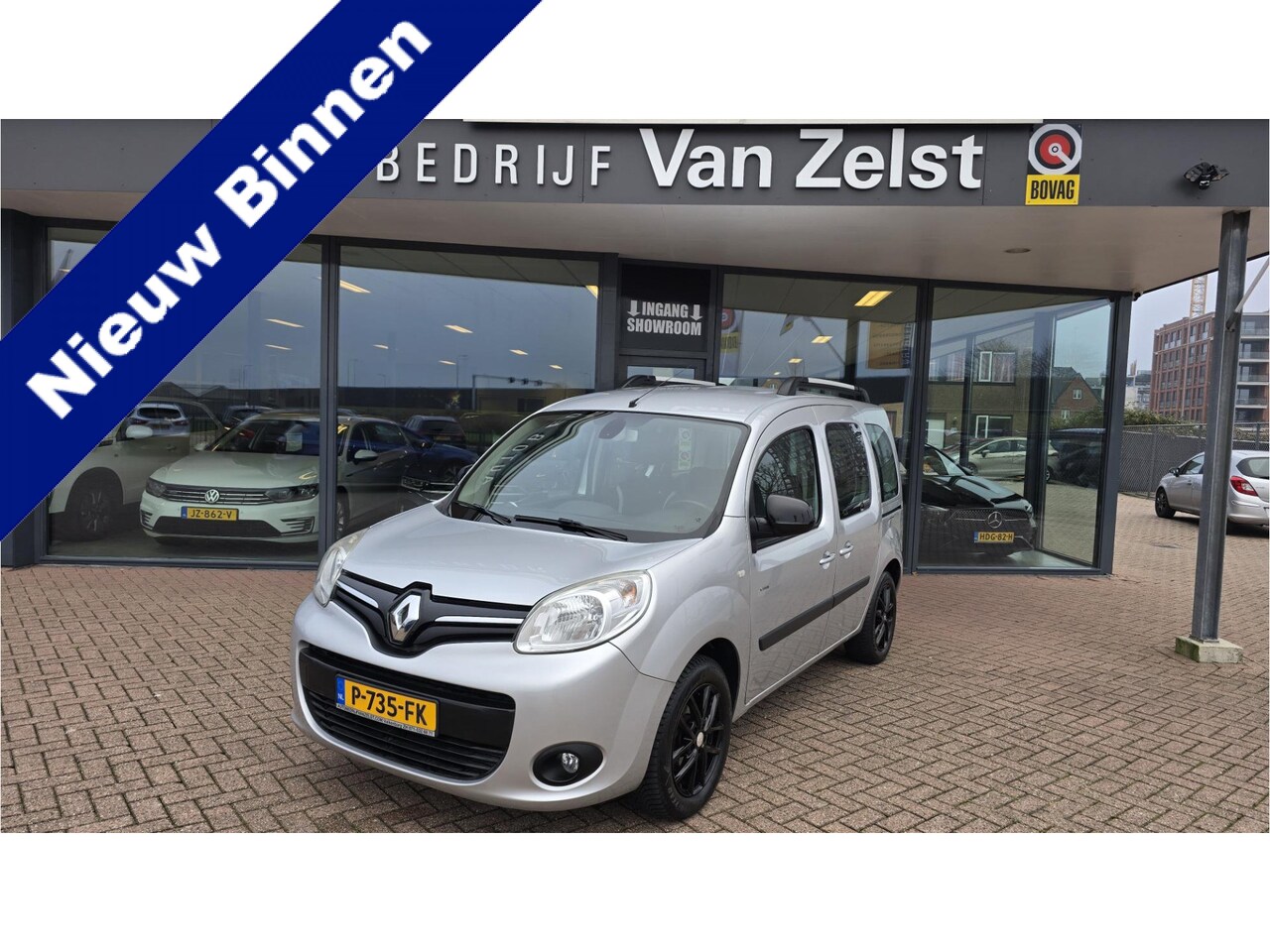 Renault Kangoo Family - 1.2 TCe Limited Start&Stop *Cruise control* airco automatisch * 2 x Schuifdeuren + 2 x Ach - AutoWereld.nl