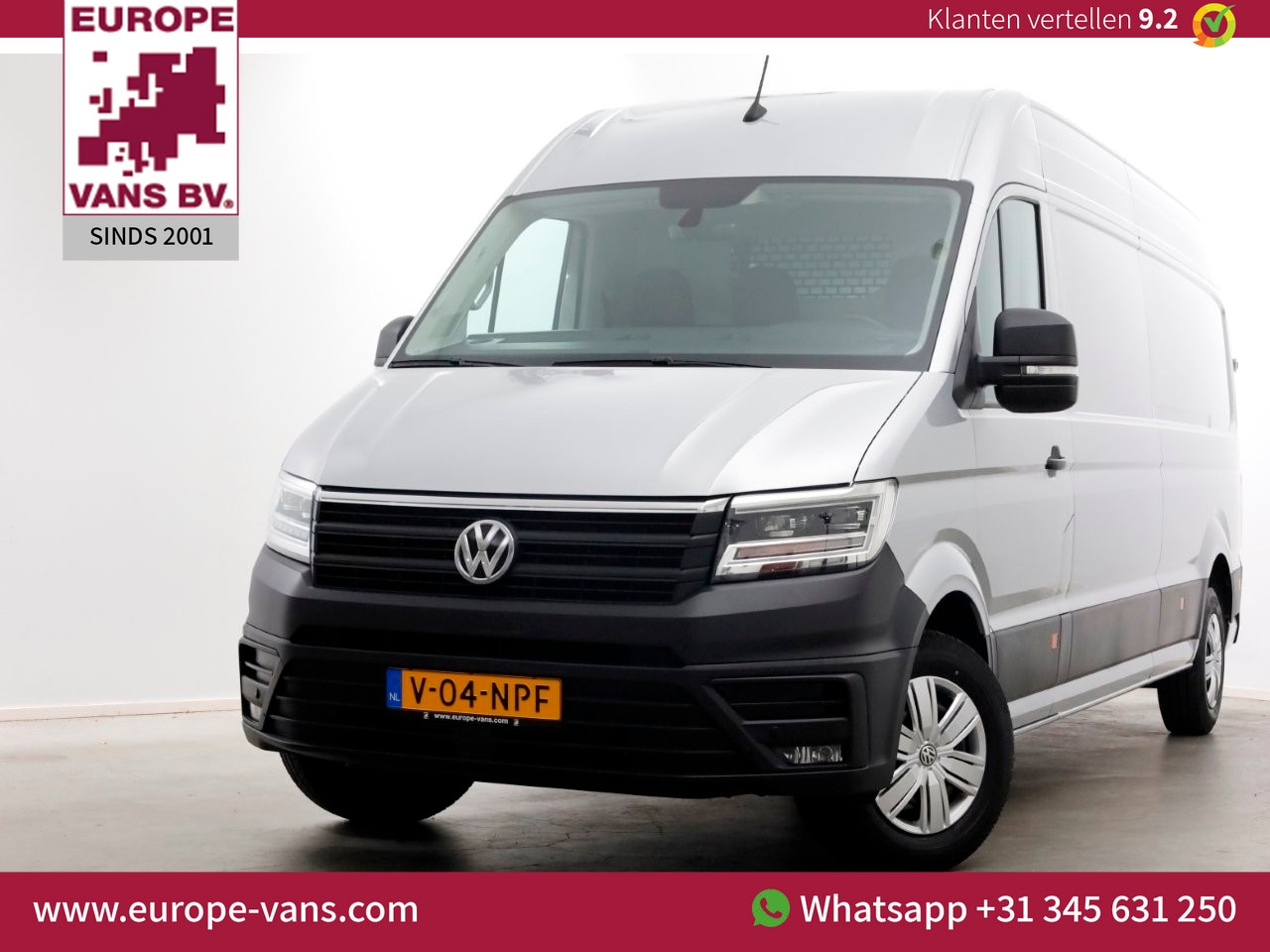 Volkswagen Crafter - 35 2.0 TDI 140pk DSG-Automaat L4H3 (L3H2) Maxi LED/Airco/Navi 03-2022 - AutoWereld.nl
