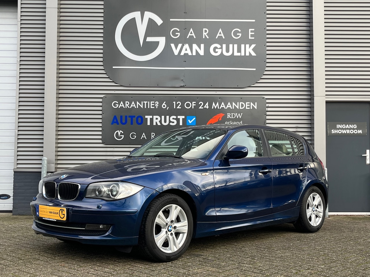 BMW 1-serie - 116i Business Line Ultimate Edition 122PK Automaat,Navi,Clima,Cruise,Isofix,Leder,ElektrRa - AutoWereld.nl