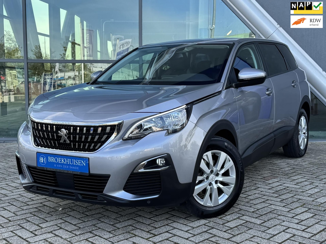 Peugeot 5008 - 1.2 PureTech 7 Pers. Blue Lease Active 131pk Automaat / Cruise Control / Navigatie - AutoWereld.nl