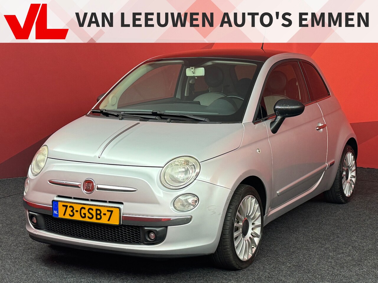 Fiat 500 - 1.4-16V Lounge | Clima | Carplay | Pano - AutoWereld.nl