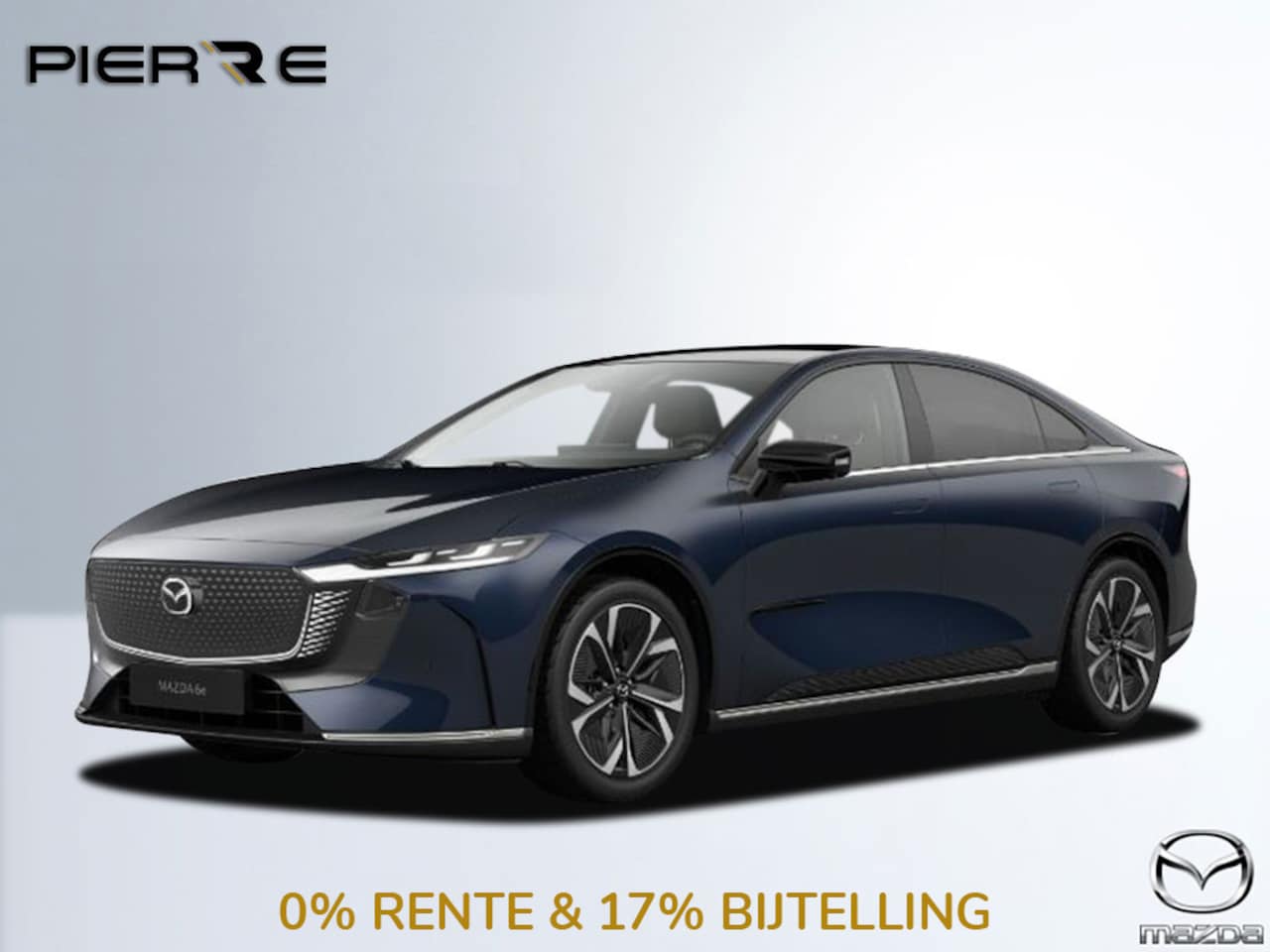 Mazda 6e - Takumi Plus 68.8 kWh TAN NAPPA LEDER MET SUEDE | 360 CAMERA | NAVI | 19 INCH LMV DIRECT RI - AutoWereld.nl