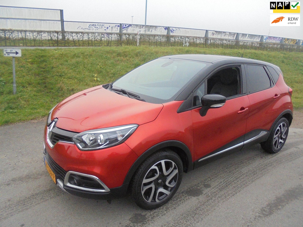 Renault Captur - Renault Captur 1.2 Benzine Automaat airco ecc zwart leer navigatie - AutoWereld.nl