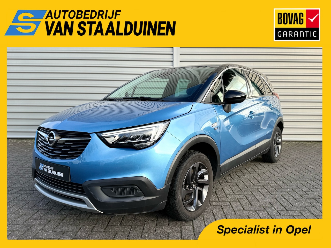 Opel Crossland X - 1.2 Turbo 110pk Edition 2020 | Cruise control | Airco| Metallic lak | - AutoWereld.nl