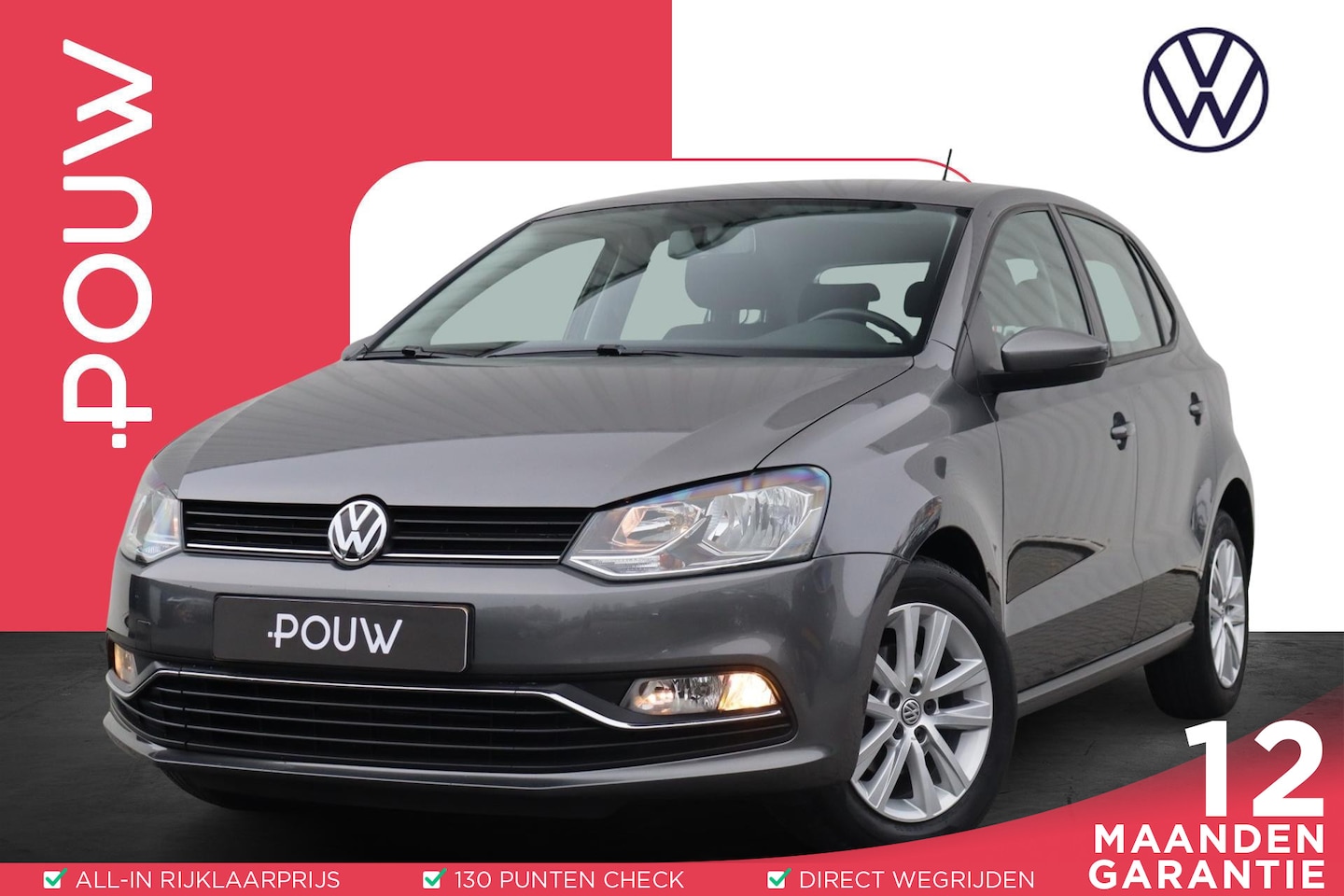 Volkswagen Polo - 1.2 TSI 90pk Comfortline | Navigatie | 15" Velgen | Cruise Control - AutoWereld.nl