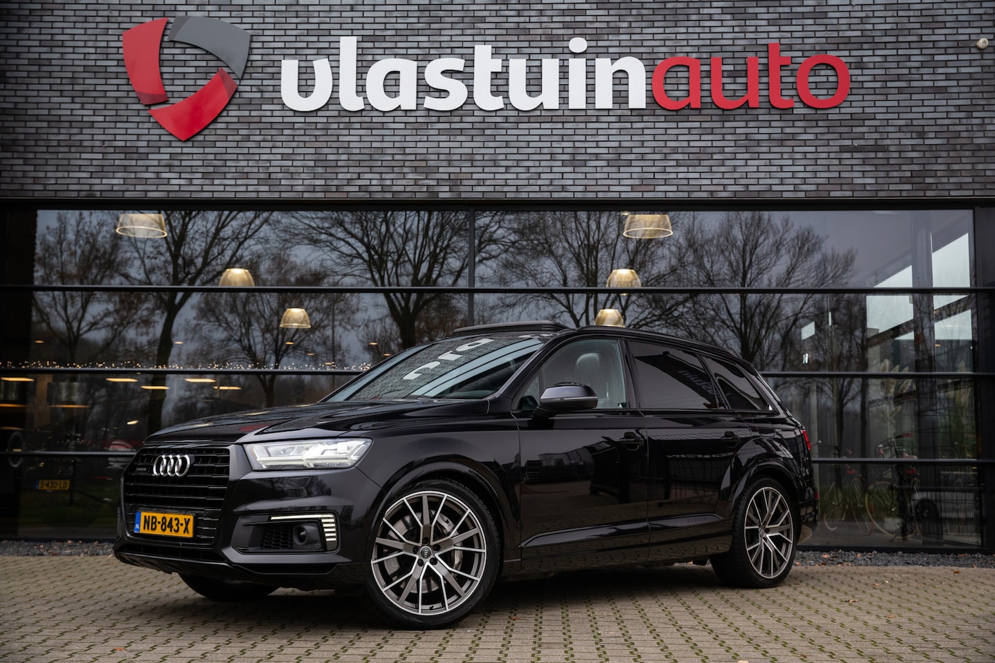 Audi Q7 - 3.0 TDI e-tron quattro Sport 3.0 TDI e-tron quattro Sport , Panoramadak, Luchtvering, Trekhaak, Bose, - AutoWereld.nl