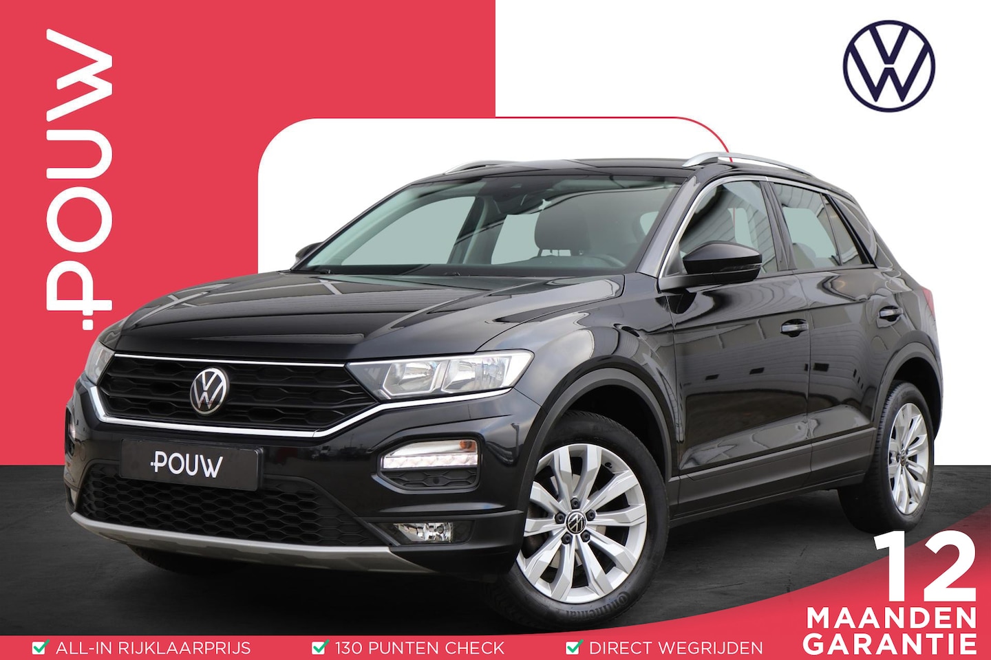 Volkswagen T-Roc - 1.0 TSI 115pk Style Business | Navigatie | Achteruitrijcamera | Elektrische Achterklep | A - AutoWereld.nl