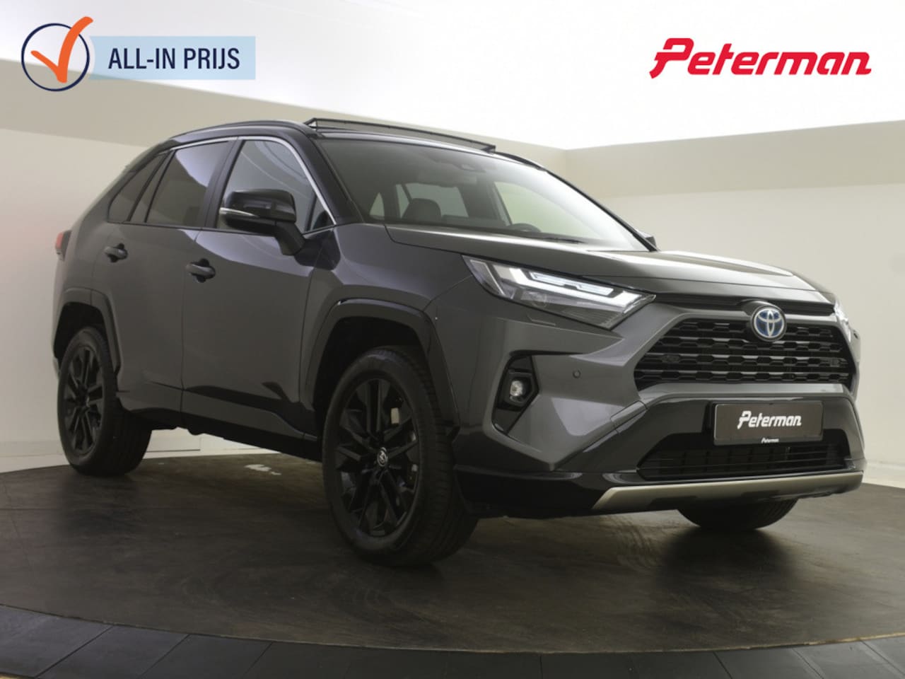 Toyota RAV4 - 2.5 Hybrid AWD Bi-Tone | Panoramadak | Parkeersensoren V+A - AutoWereld.nl