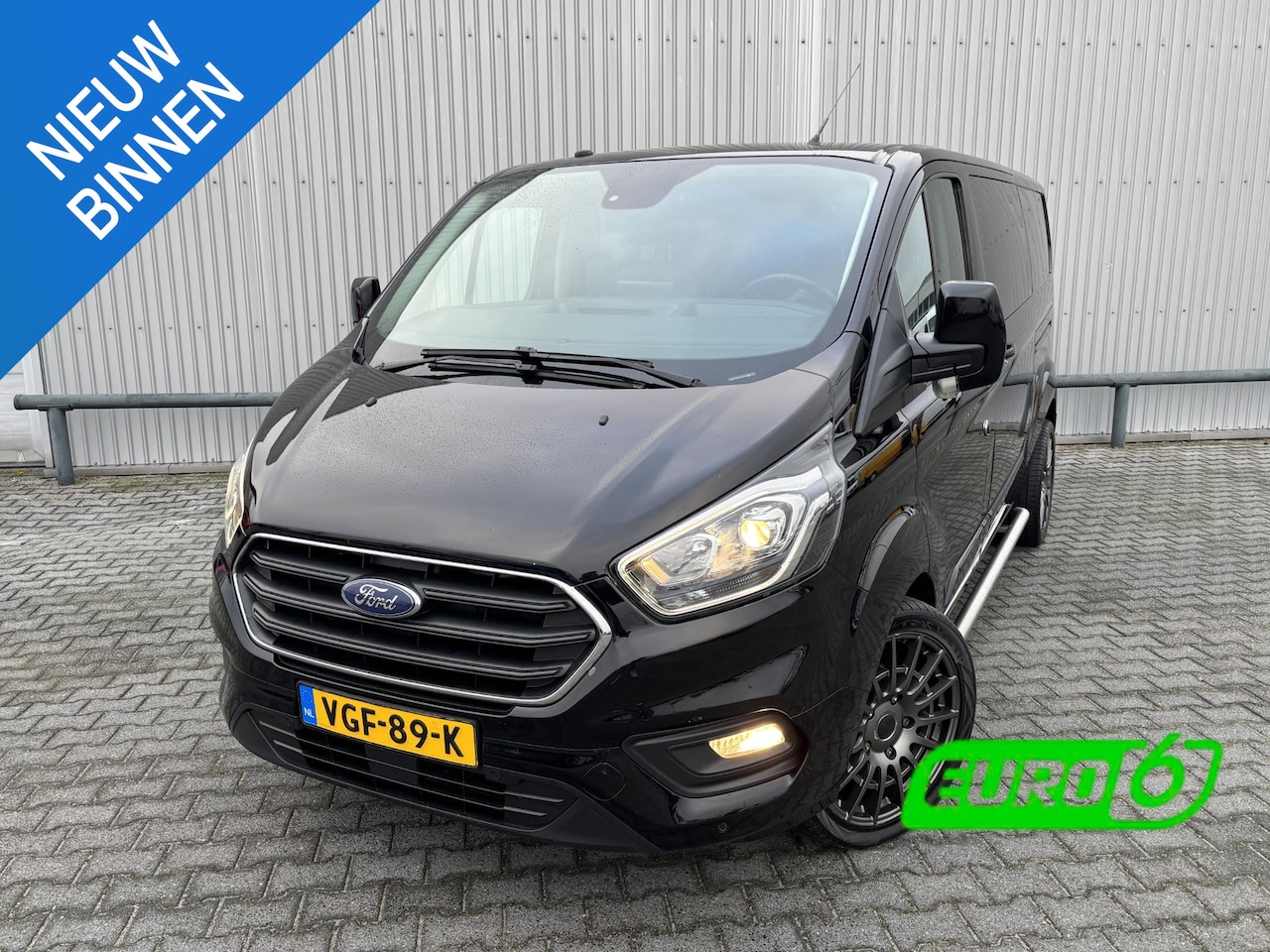 Ford Transit Custom - 2.0 TDCI L2H1 DC*AUTOM.*ECC*CRUISE*NAVI*HAAK*CAM* - AutoWereld.nl