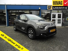 Citroën C3 - 1.2 5 DRS FEEL EDITION NAV ECC LMV 1/2 LEDER CAMERA TWO-TONE 39529 KM RIJKLAARPRIJS