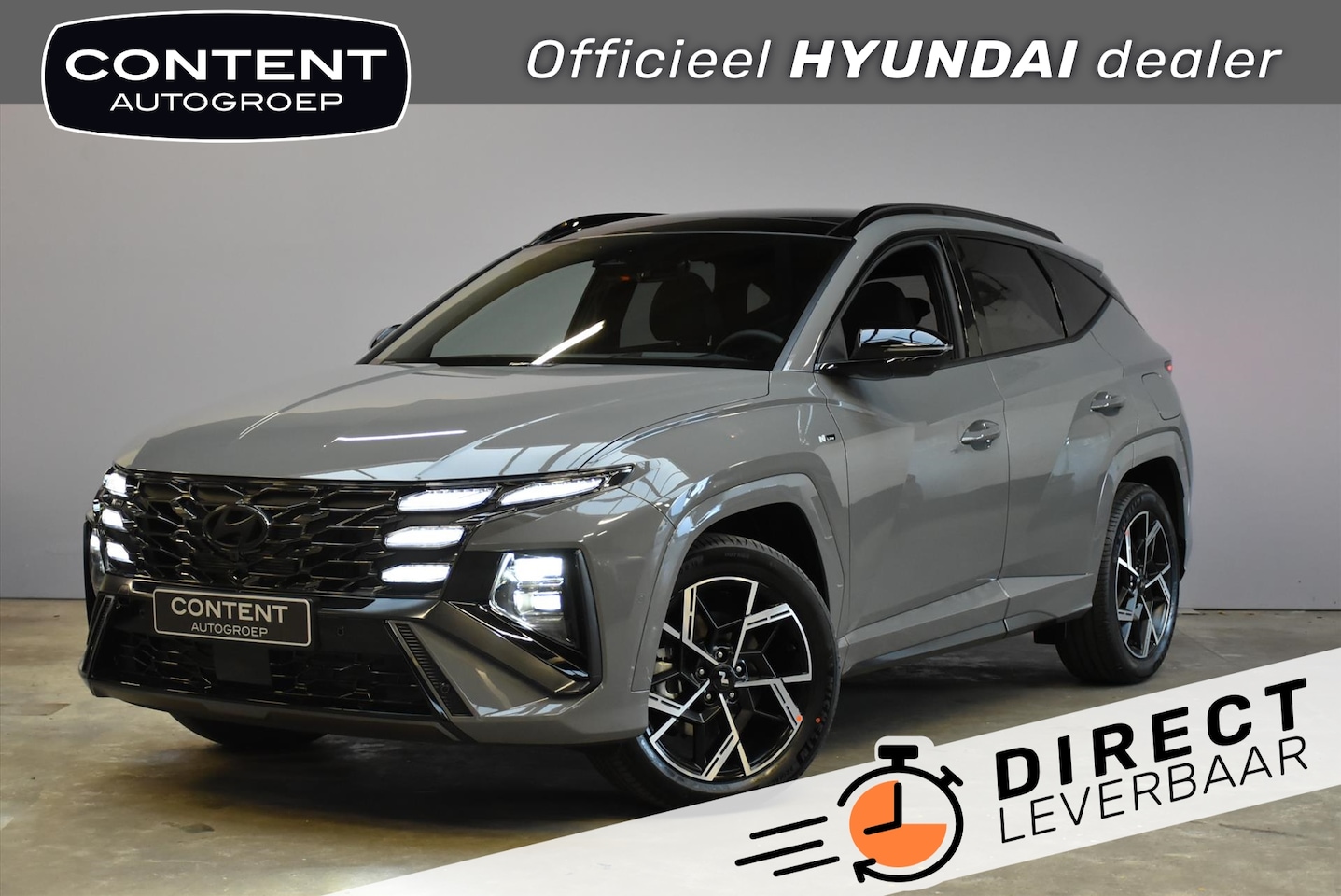 Hyundai Tucson - 1.6 T-GDi PHEV 252pk N-Line Sky I Nieuw! I Voorraad voordeel - AutoWereld.nl