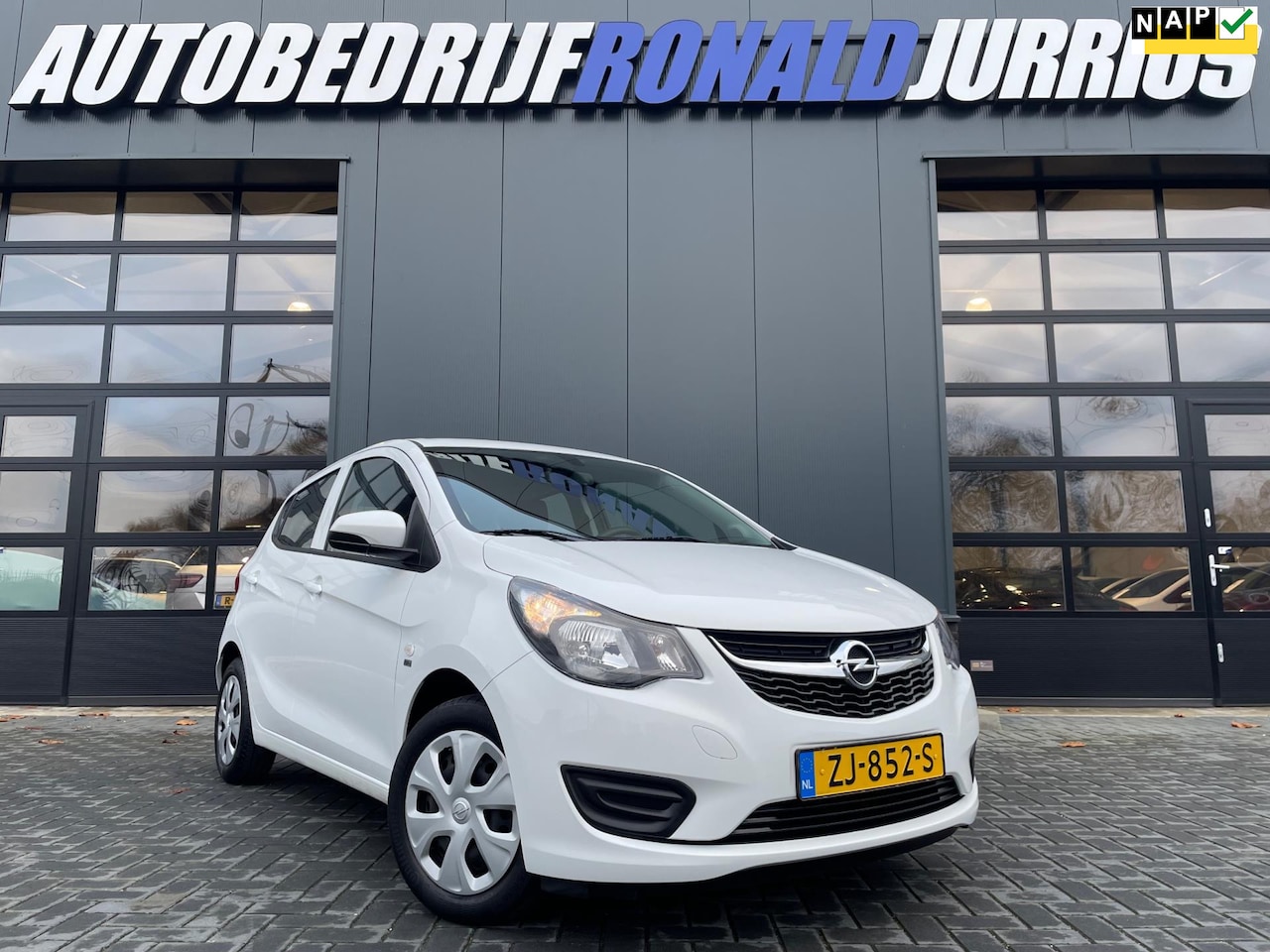 Opel Karl - 1.0 ecoFLEX 120 Jaar Edition NL.Auto/Airco/Cruise-control/Elc.Pakket/5Deurs/1Ste Eigenaar/ - AutoWereld.nl