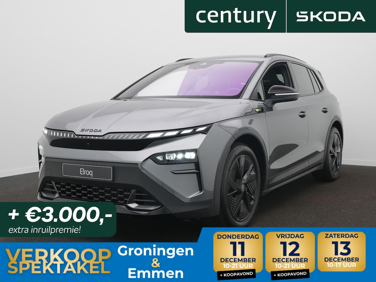 Skoda Elroq - RS Elektromotor 250 kW / 340 PK SUV Elektrische aa - AutoWereld.nl