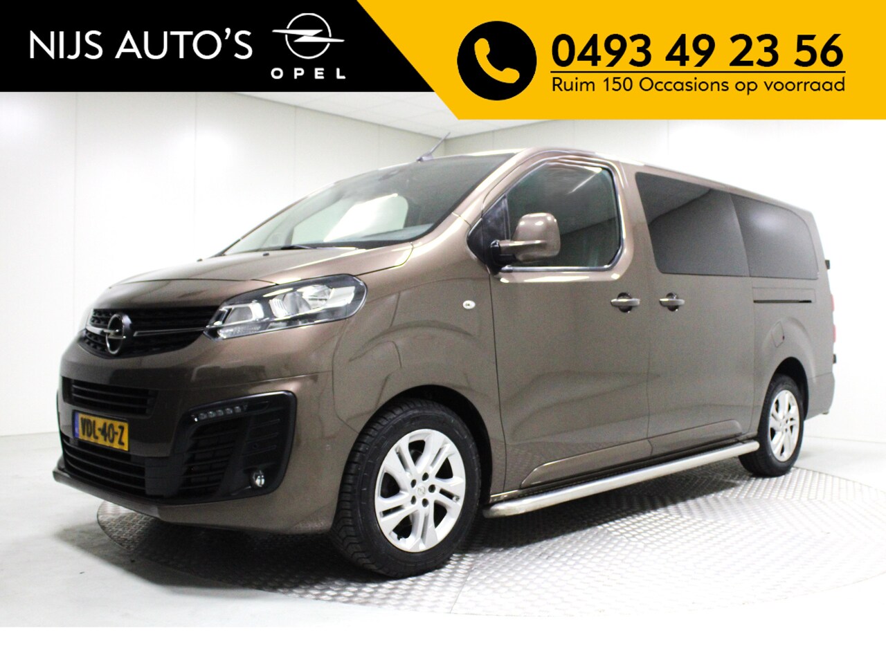 Opel Vivaro - 2.0 CDTI L2H1 Innovation | Automaat | Elektrische Schuifdeuren L&R / Leder / Climate Contr - AutoWereld.nl