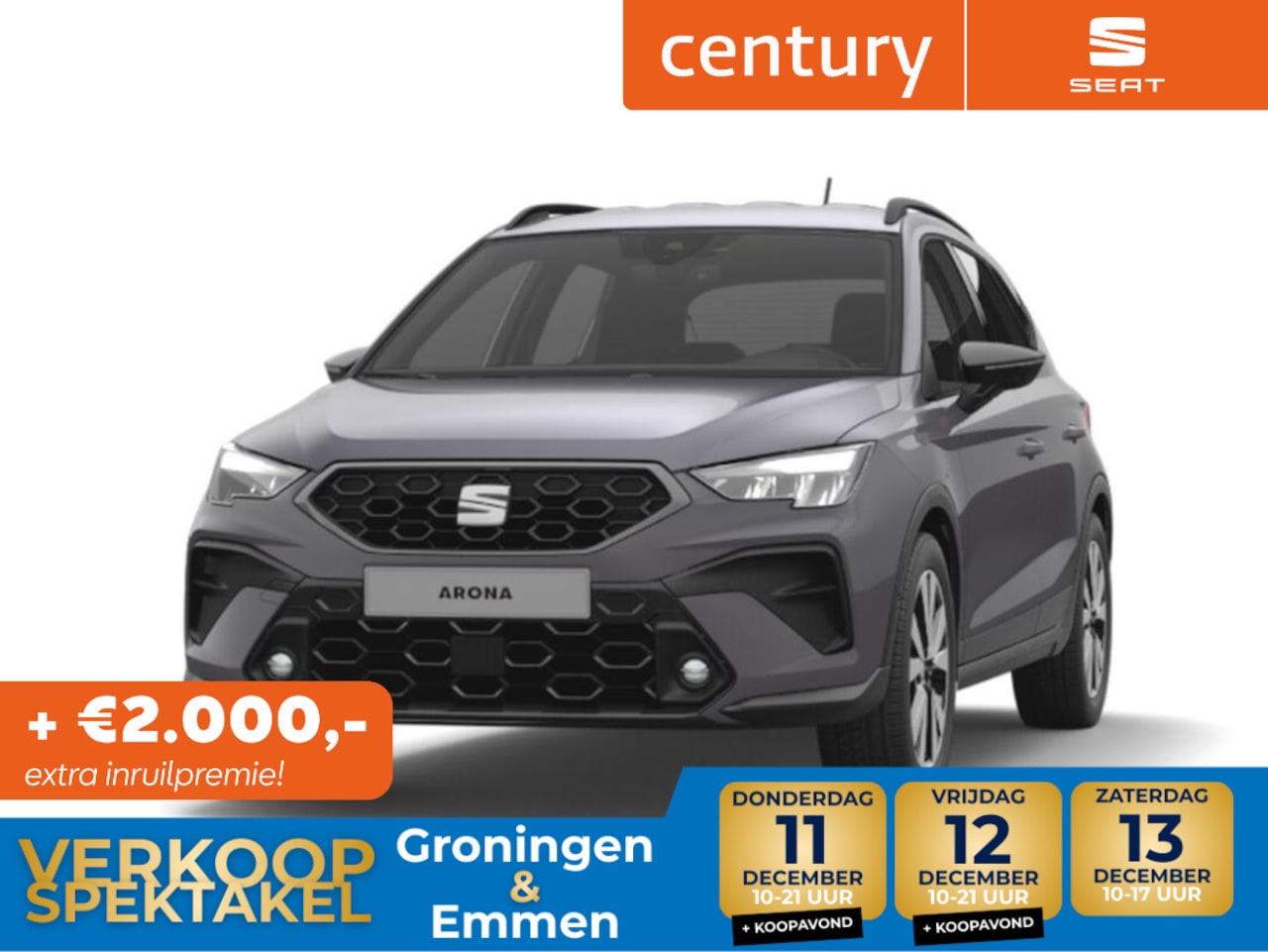 SEAT Arona - Style 1.0 70 kW / 95 pk EcoTSI SUV 5 versn. Hand - AutoWereld.nl