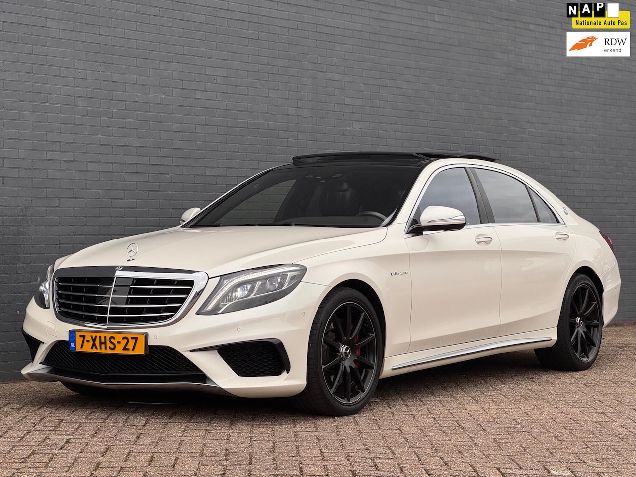 Mercedes-Benz S-klasse - AMG 63 4Matic Lang|PANO|360|STANDKACHEL||TOPSTAAT|RIJD GEWELDIG| - AutoWereld.nl