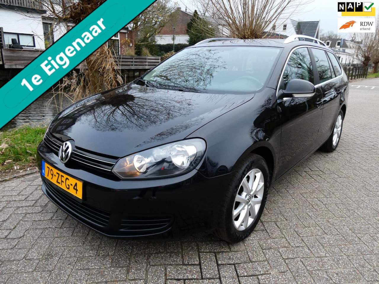 Volkswagen Golf Variant - 1.2 TSI Executive Line 1e eig. Clima Cruise Navi Trekhaak - AutoWereld.nl