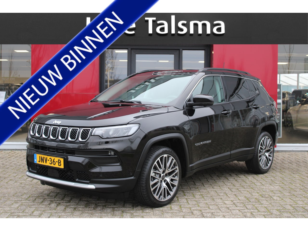Jeep Compass - 1.5T e-Hybrid Limited | Panoramadak | 360 Camera | WinterPack - AutoWereld.nl