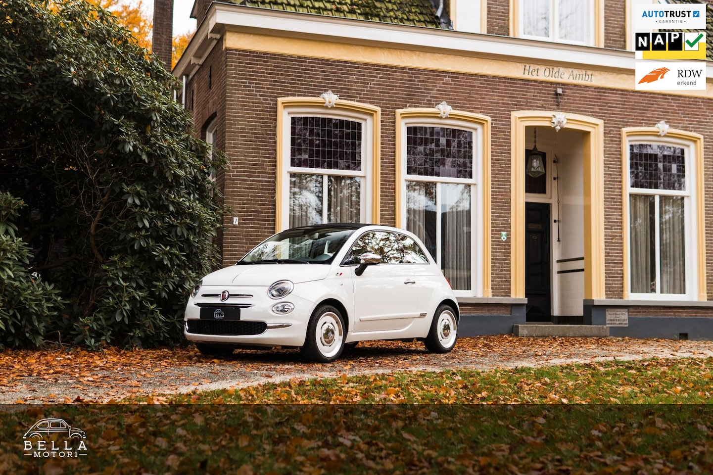 Fiat 500 C - 0.9 TwinAir Anniversario | Cabrio | Uconnect 7” touchscreen | Cruise control | Parkeersens - AutoWereld.nl