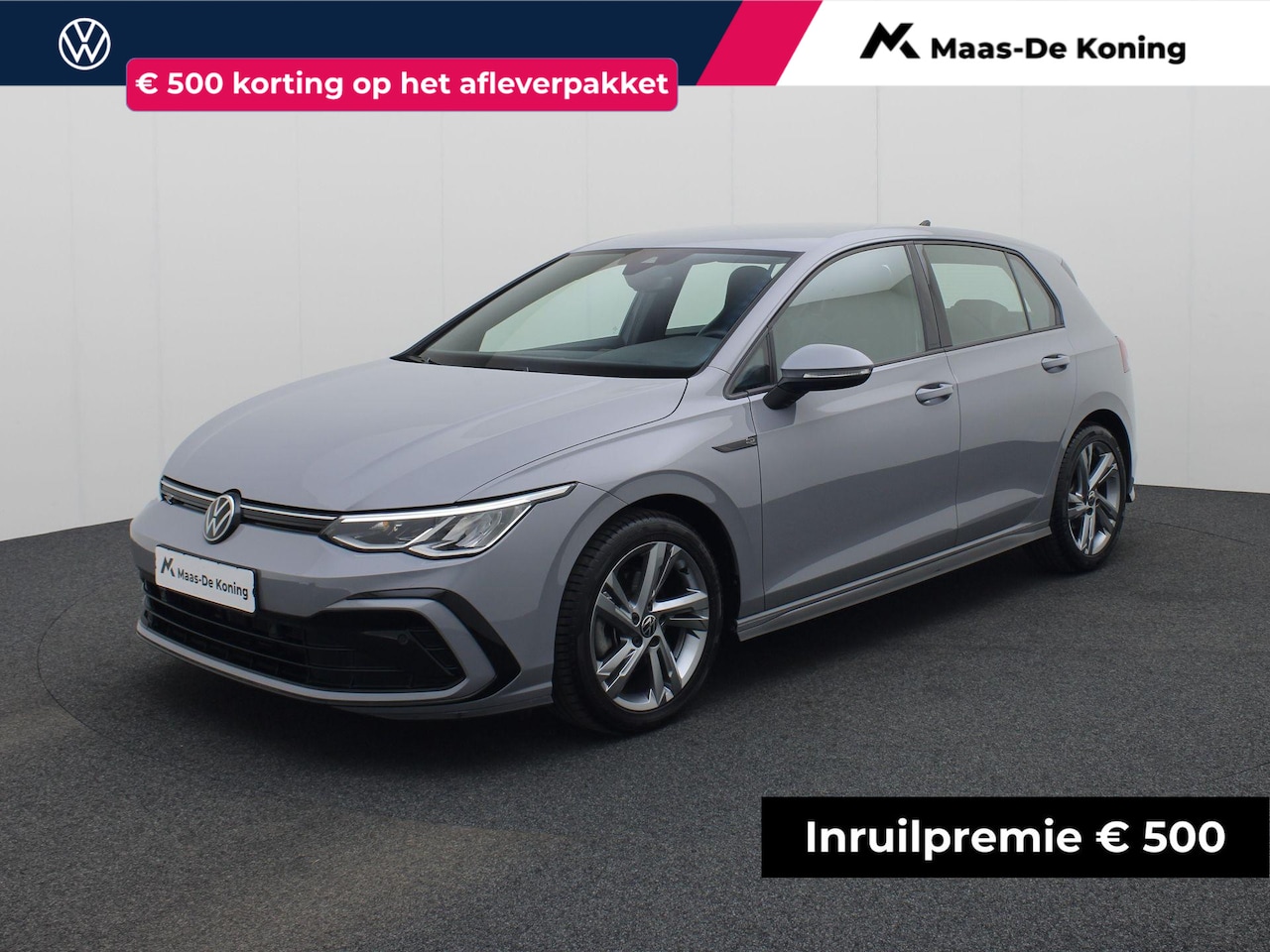 Volkswagen Golf - 1.5 eTSI 130pk DSG R-Line · Navigatie · Apple/Android Car Play · Camera + Parkeersensoren - AutoWereld.nl