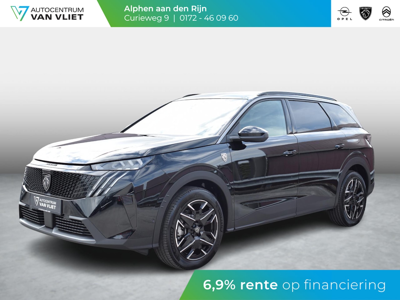 Peugeot 5008 - 1.2 Hybrid 136 GT elektrisch verstelbare voorstoel(en) l dodehoek detectie l 360 camera - AutoWereld.nl