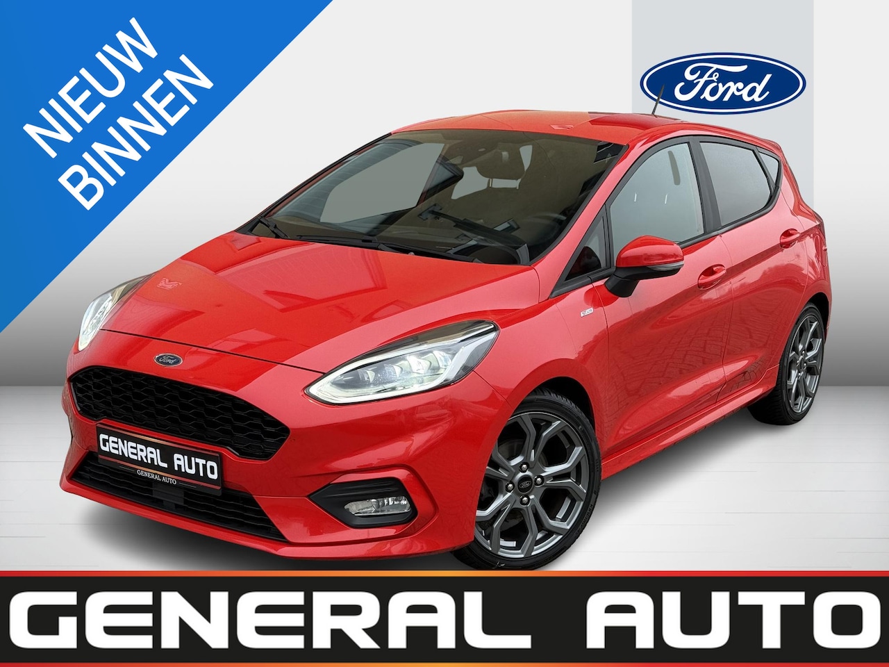 Ford Fiesta - 1.0 EcoBoost ST-Line X Nieuwe Distibutie Riem - AutoWereld.nl