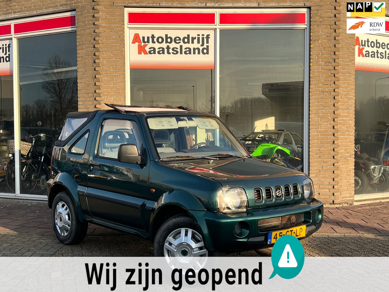 Suzuki Jimny - 1.3 JLX Cabrio 4WD - AutoWereld.nl