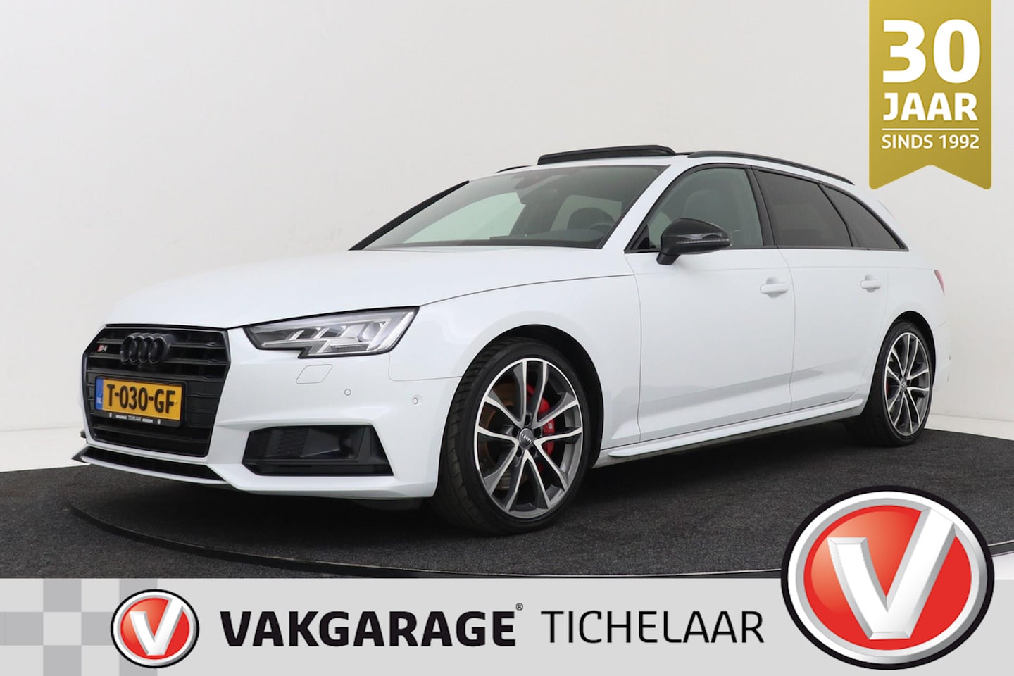Audi A4 Avant - 3.0 TFSI S4 quattro Pro Line Plus | Uitklap Trekhaak | Panoramadak | Bang & Olufsen | 360 - AutoWereld.nl