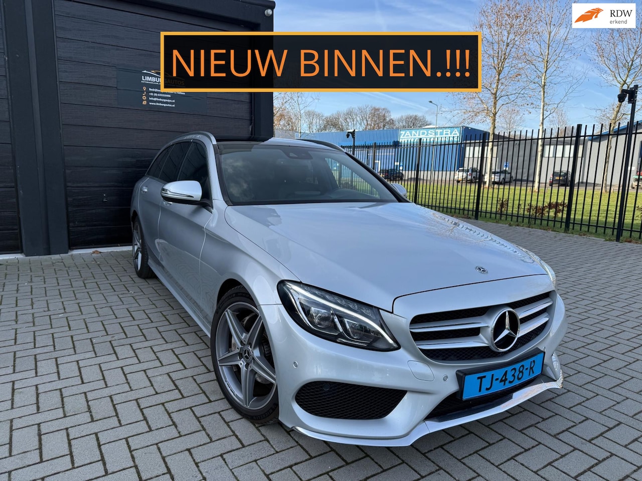 Mercedes-Benz C-klasse Estate - 220 CDI Premium Plus AMG Line Pano Leer - AutoWereld.nl