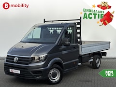 Volkswagen Crafter - 35 2.0 TDI Automaat L3 Laadbak Highline Pick-Up Trekhaak 3000kg | Apple CarPlay | Achterui