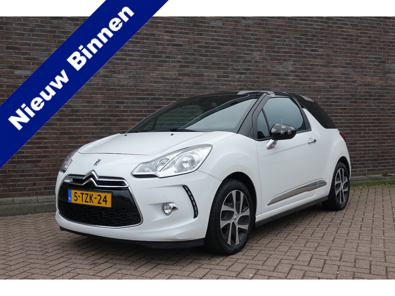 Citroën DS3 - 1.2 VTi Fab So Chic, cruise control, navigatie. prachtige auto! Unieke km stand Unieke uit - AutoWereld.nl
